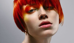 橙红色头发图片,探寻时尚潮流的焦点