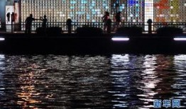 爱河图片,自然与人文交融画卷